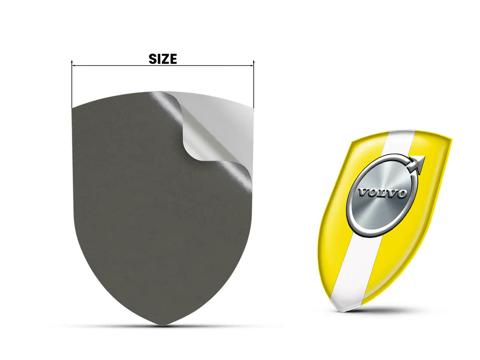 Volvo Emblemas Auto Personalizados Alta Gama Diseño Moderno